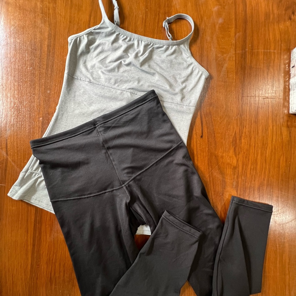 Self Expressions Compression Leggings & Camisole